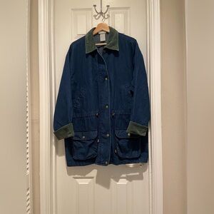 Vintage Jantzen Classics Denim Barn Jacket with Corduroy Collar